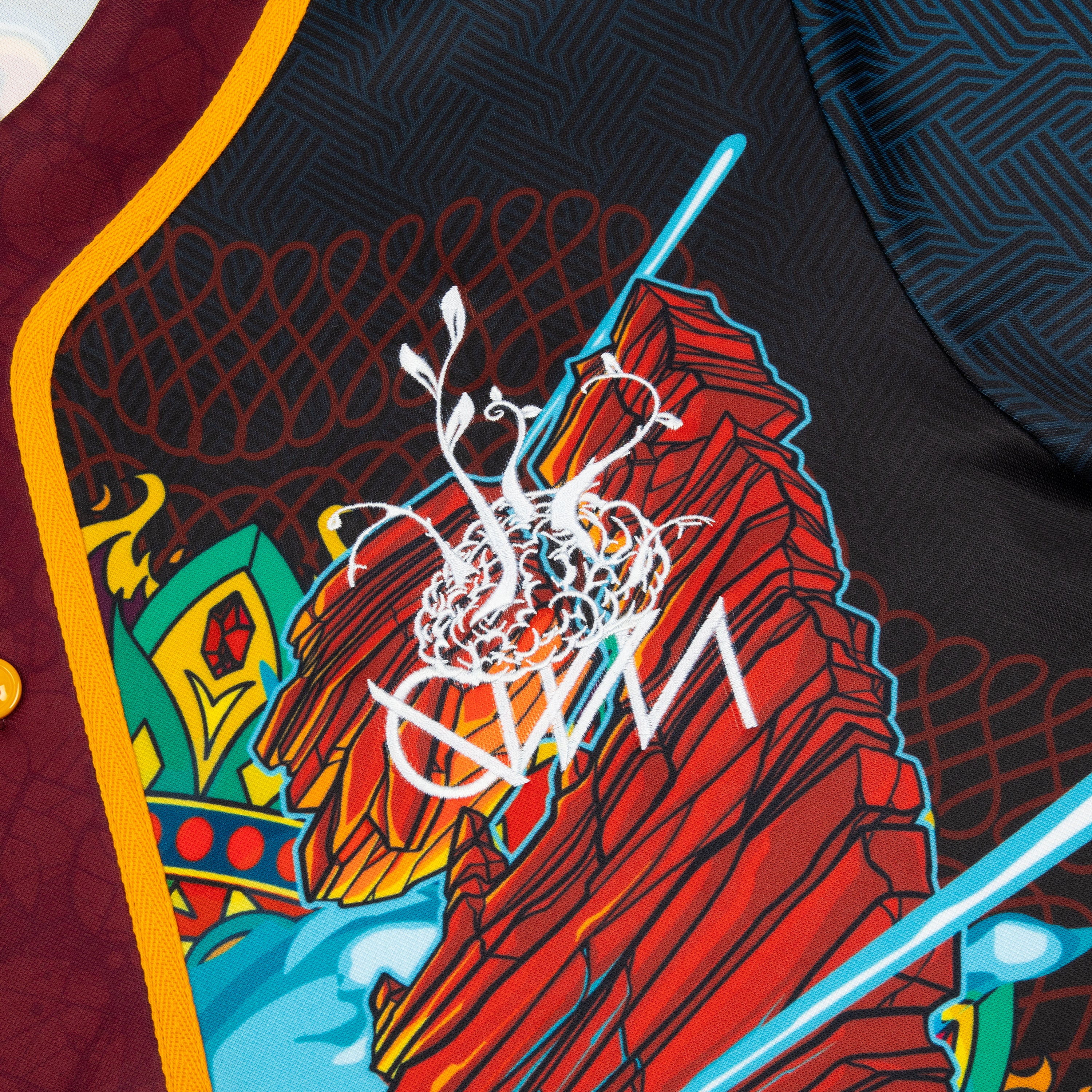 Wobble Rocks III Baseball Jersey - Image 3